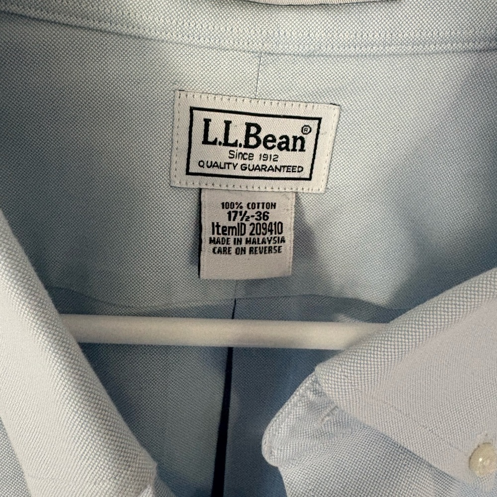 LLBean dress shirt